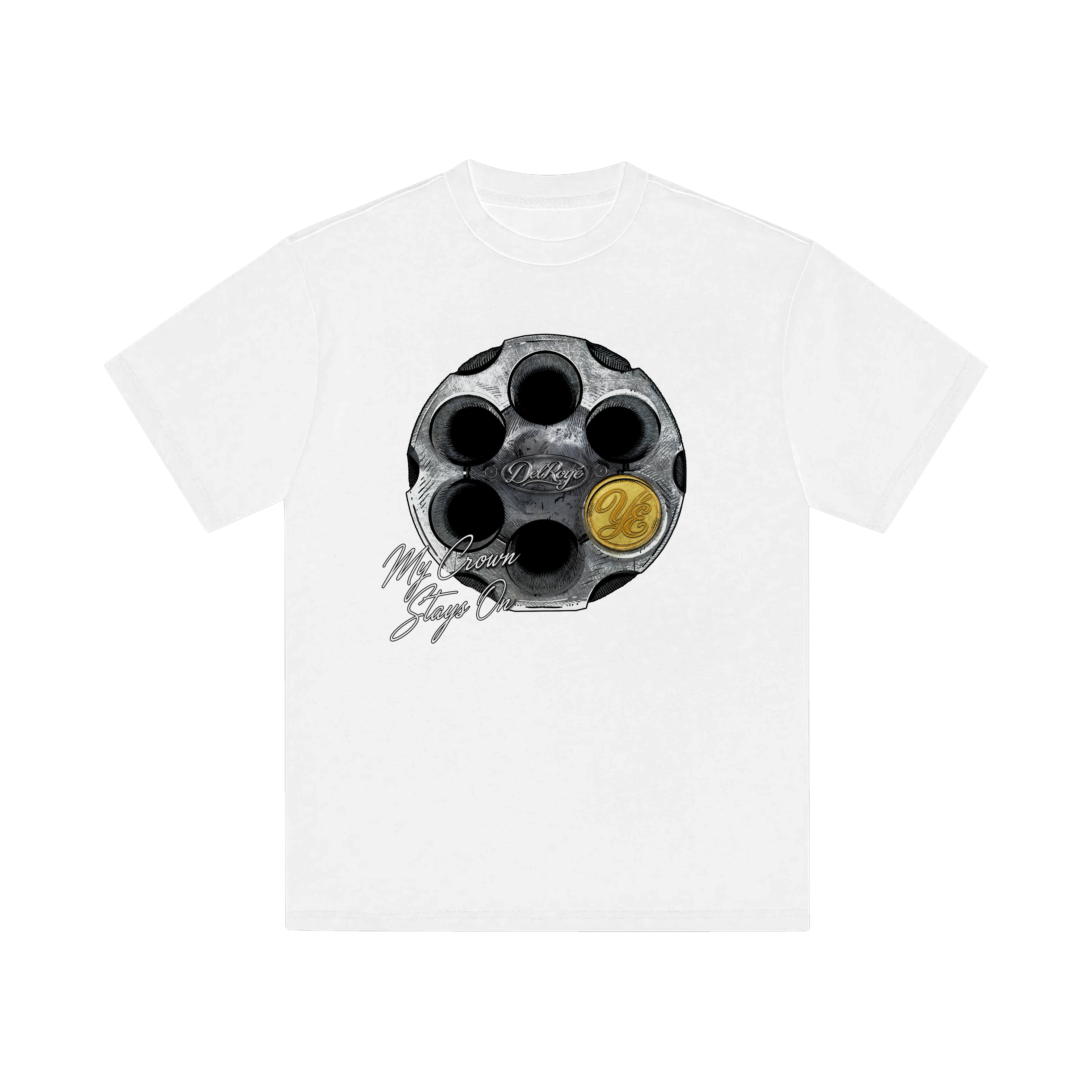 GLOCK WHEEL TEE - WHITE